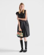 Prada Galleria printed Saffiano leather mini-bag - Image 2